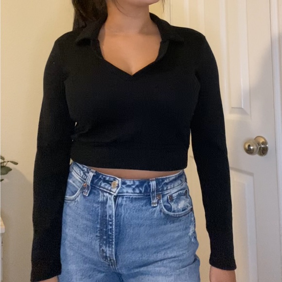 Altar’d State Cropped Long Sleeve - Picture 4 of 8